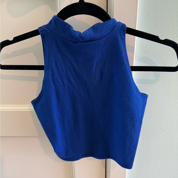 Blue halter top - Picture 2 of 3